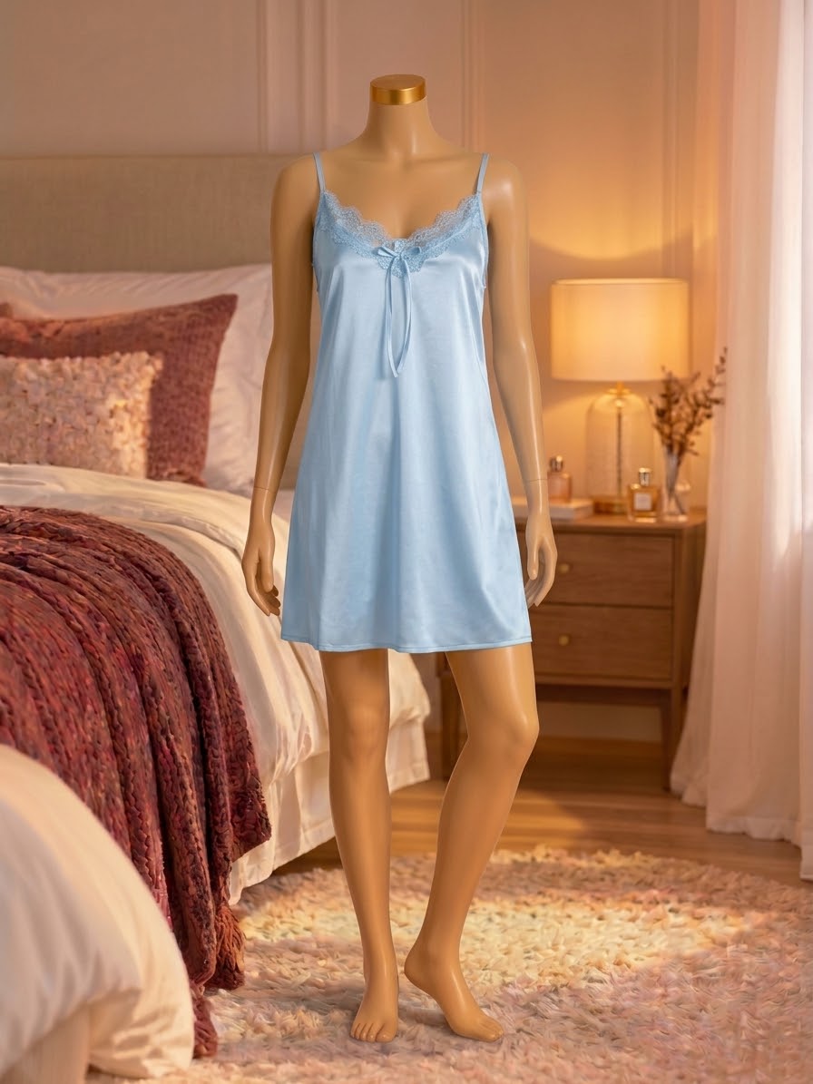 Satin nightwear