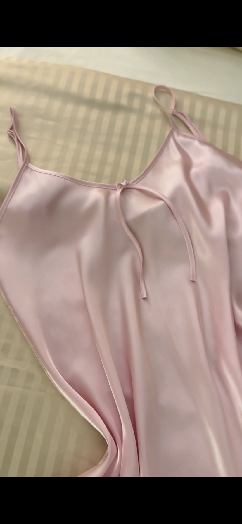 Pink Satin Nightwear