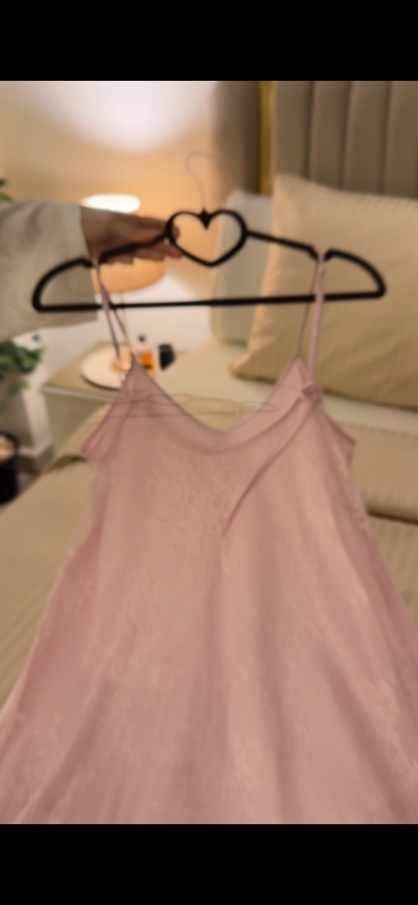 Pink Satin Nightwear