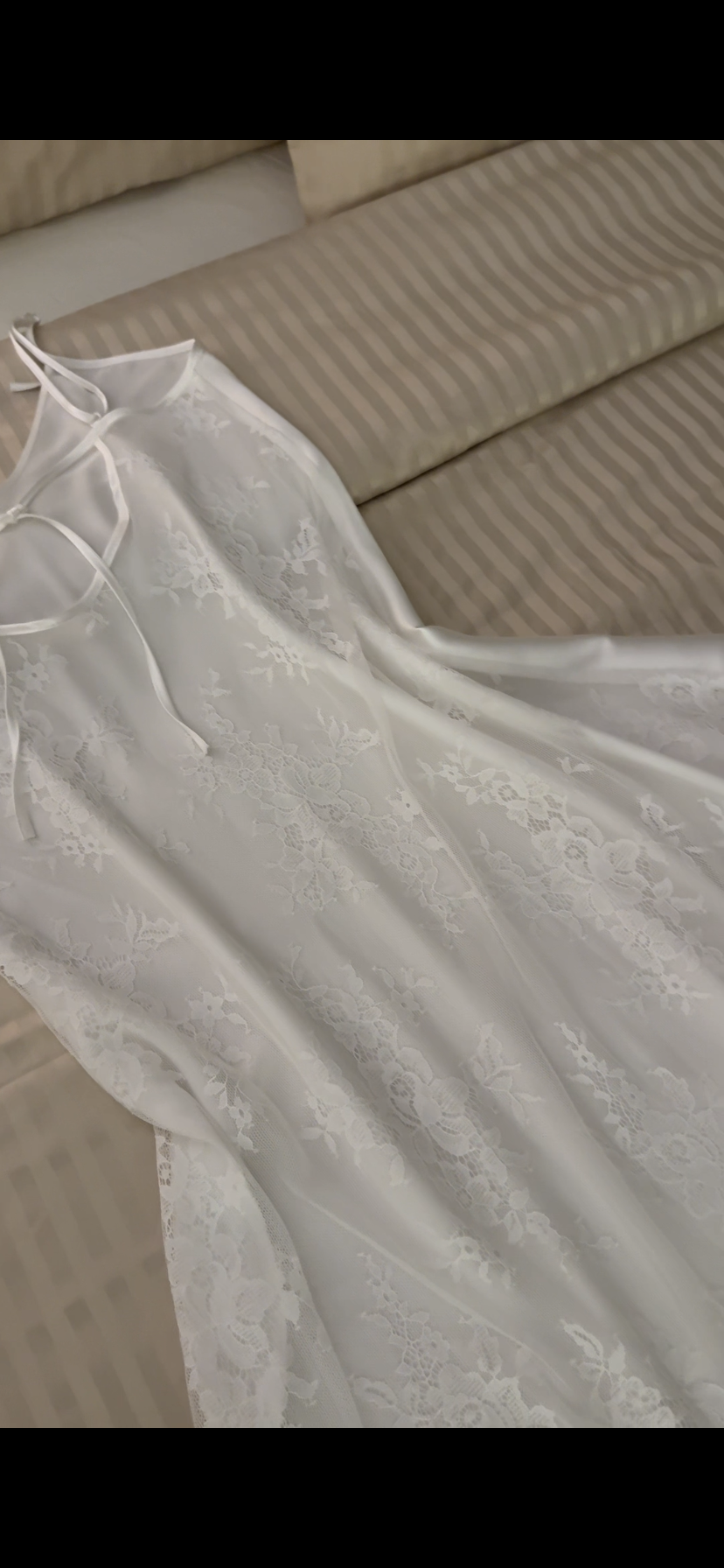 White Satin Nightwear