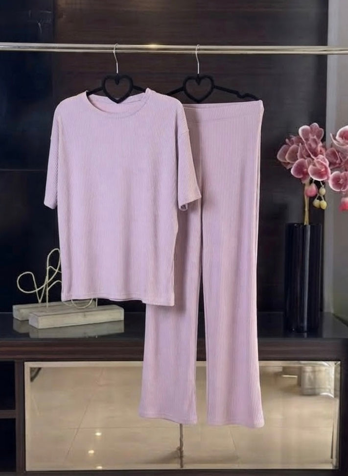 100 Solid Cotton PJ Set