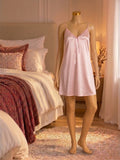 Pink Satin Nightwear
