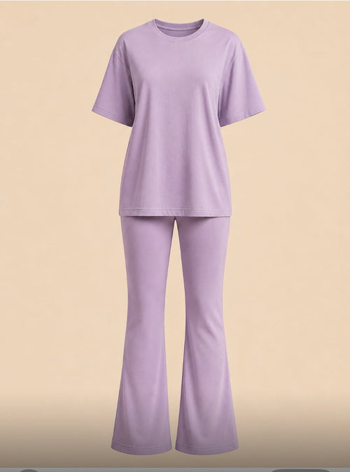 100 Solid Cotton PJ Set