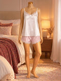 Satin strips pajama