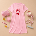 Cherry Bow Cotton Nightdress