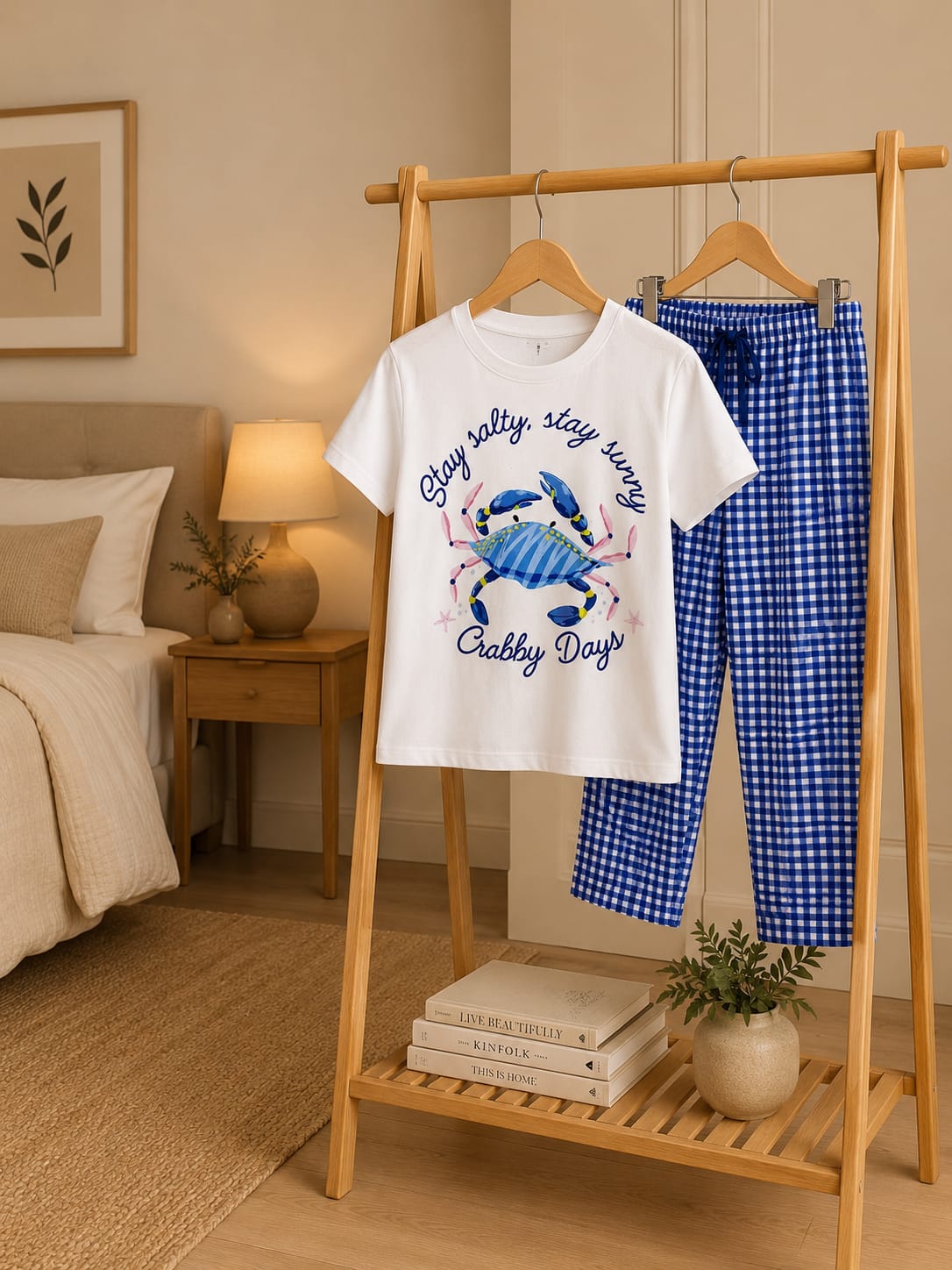 Crab Cotton Pajama