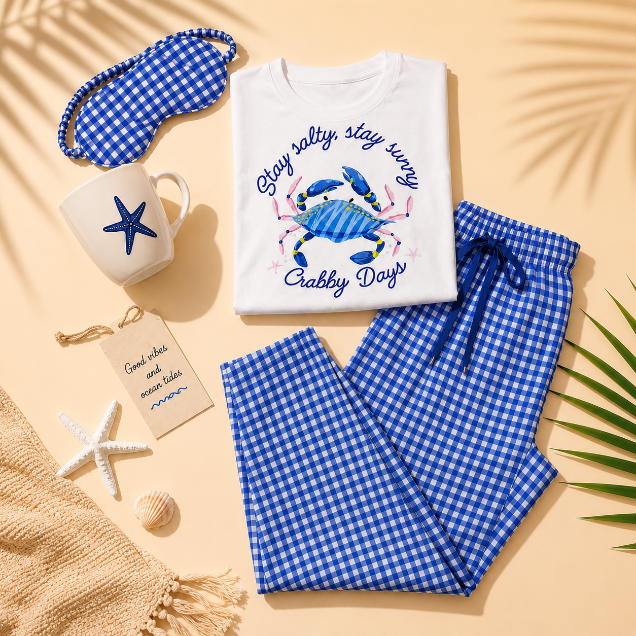 Crab Cotton Pajama