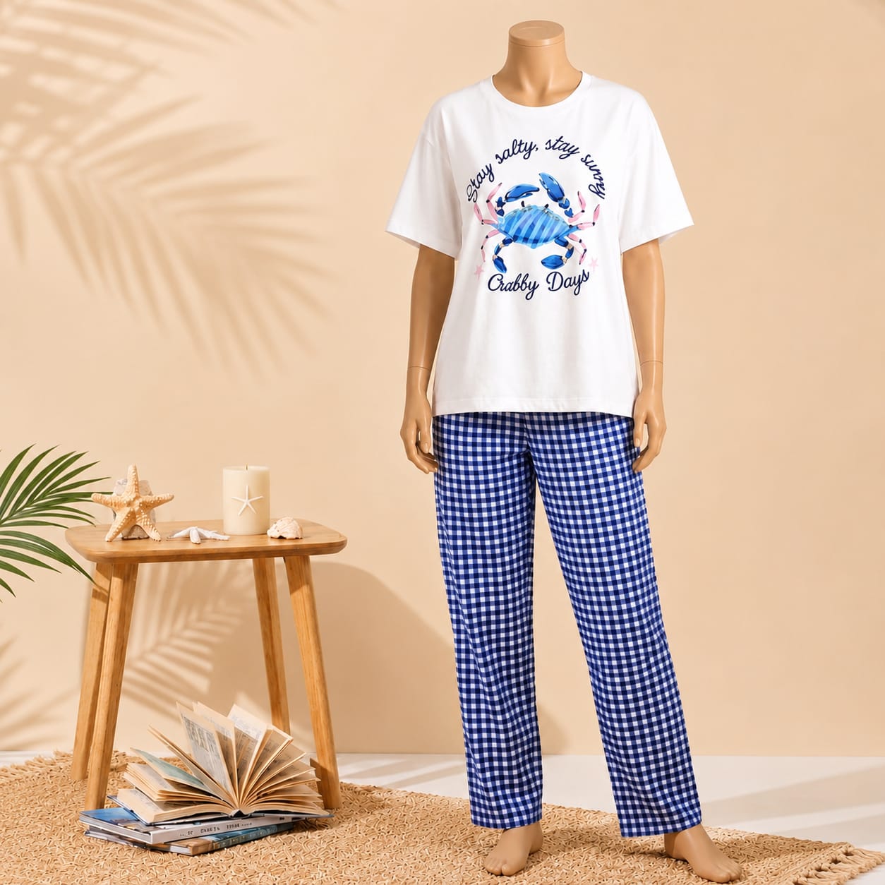 Crab Cotton Pajama