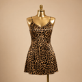 Leopard Satin Nightdress