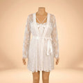 Ivory Bloom Lace Bridal Set - One Size